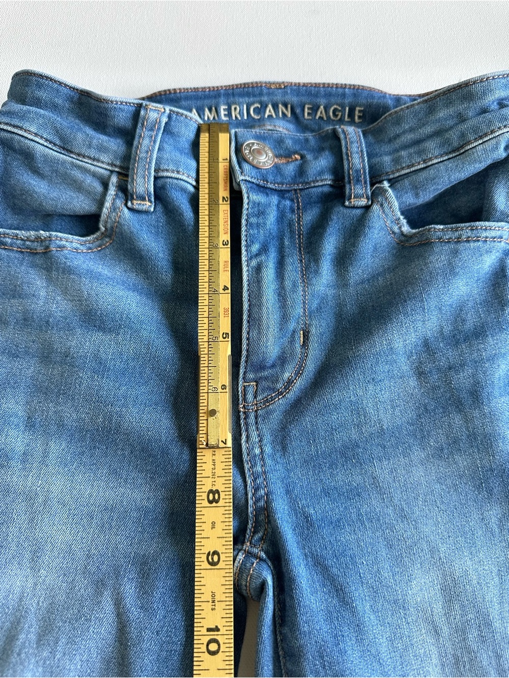 AE Ne(x)t Level Hi Rise Jegging Size 0 Regular - Picture 14 of 14